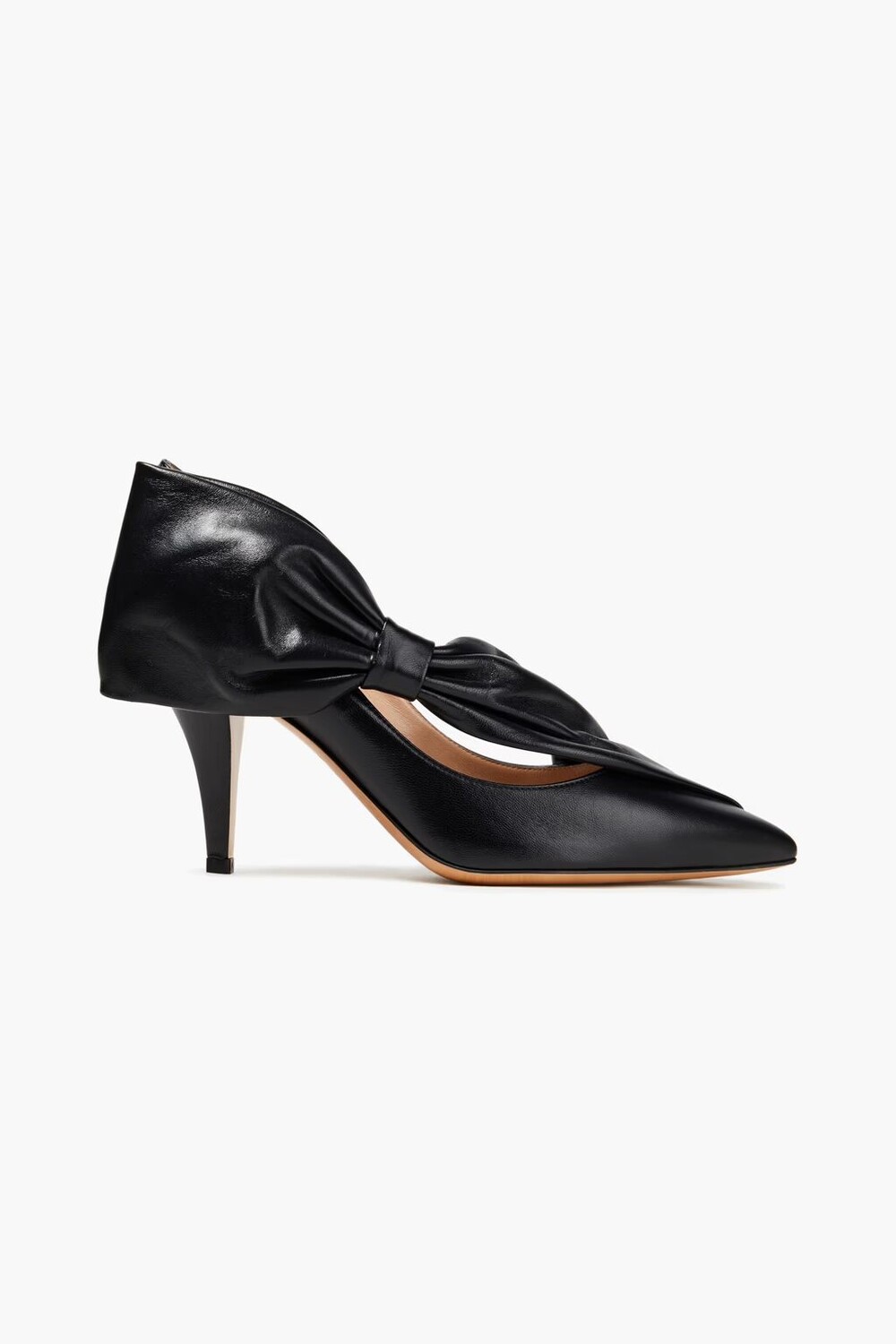 

Кожаные туфли с бантом Valentino Garavani, черный