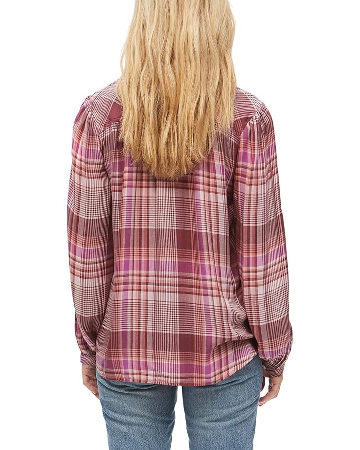 

Рубашка Michael Stars Lucille Shirt, цвет Pink Combo
