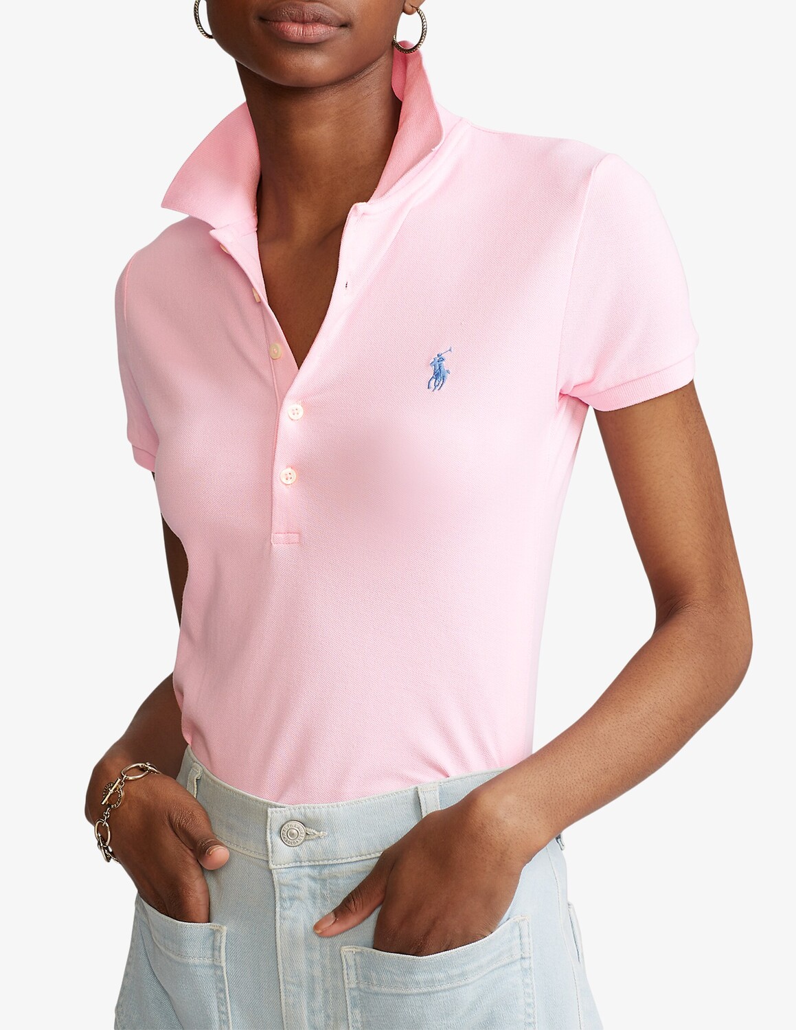 

Джемпер Julie из хлопка Ralph Lauren, розовый
