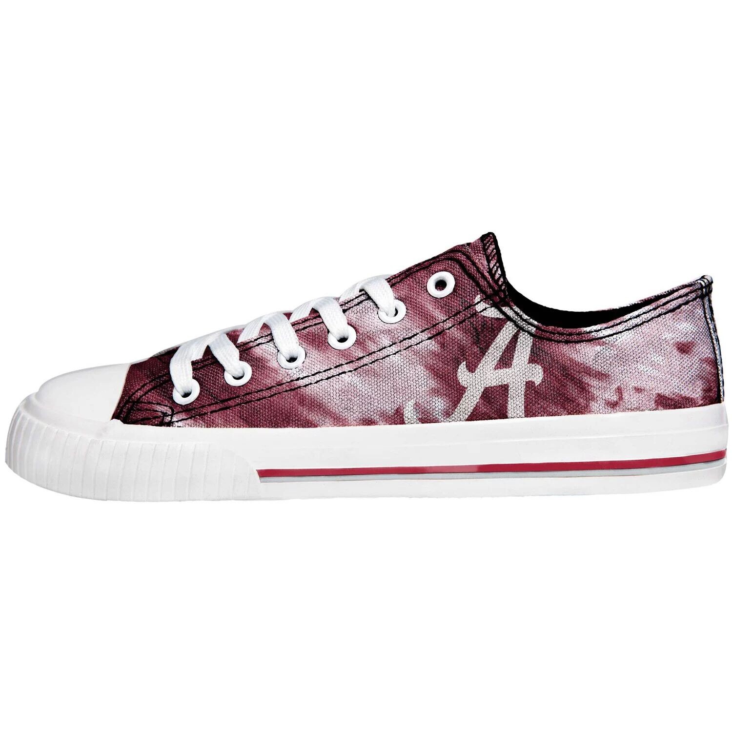 

Женские парусиновые туфли FOCO Alabama Crimson Tide Tie-Dye