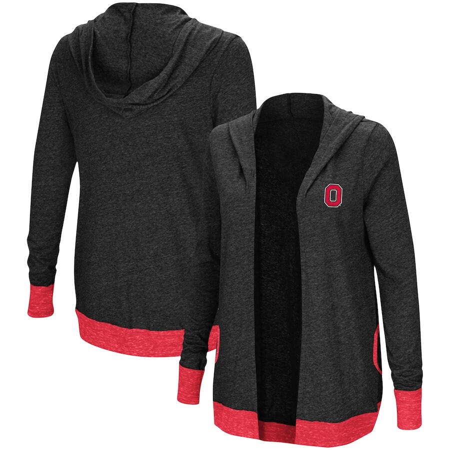 

Кардиган Colosseum Ohio State Buckeyes, угольный