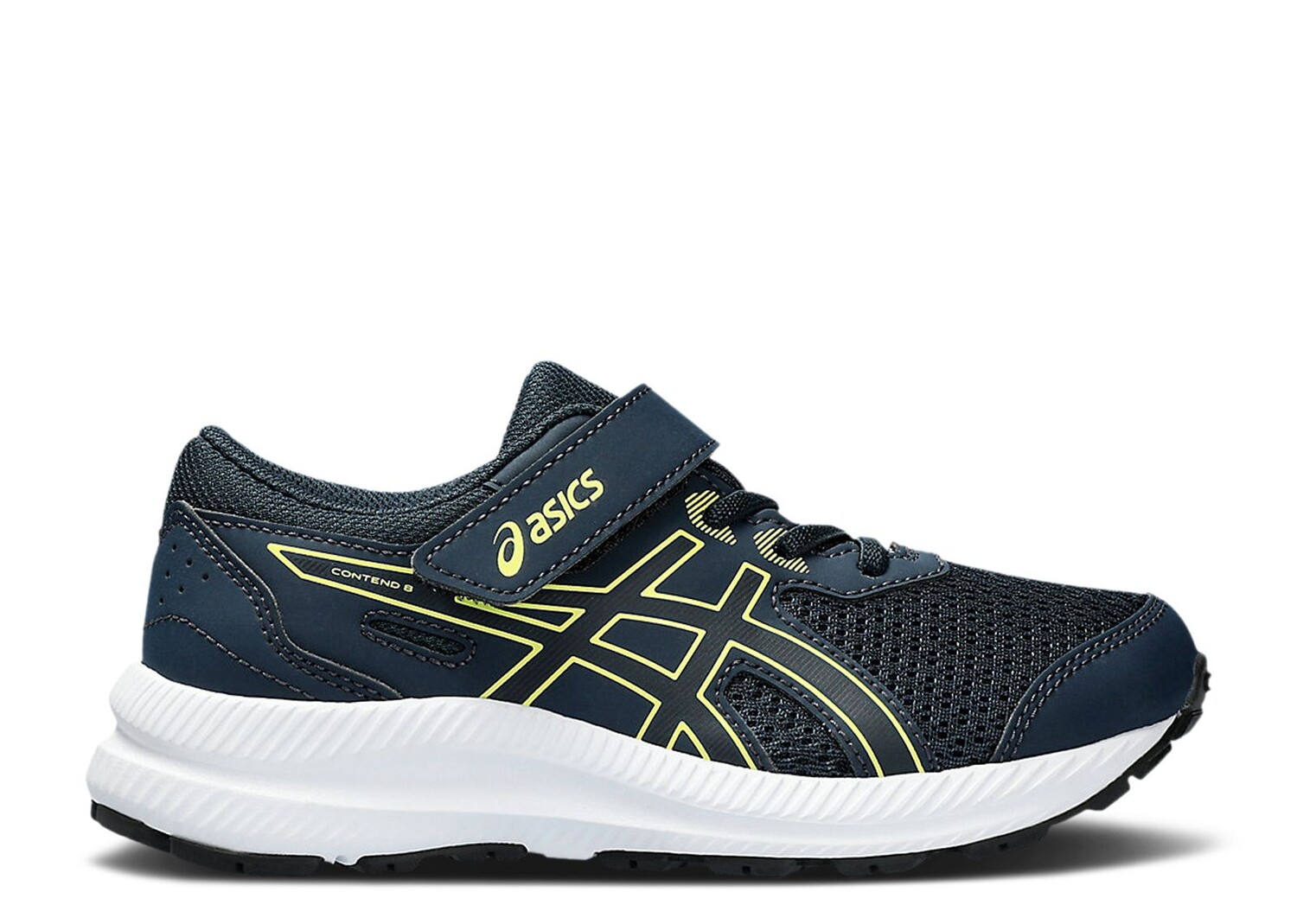 

Кроссовки ASICS Contend 8 Ps 'French Blue Glow Yellow', синий