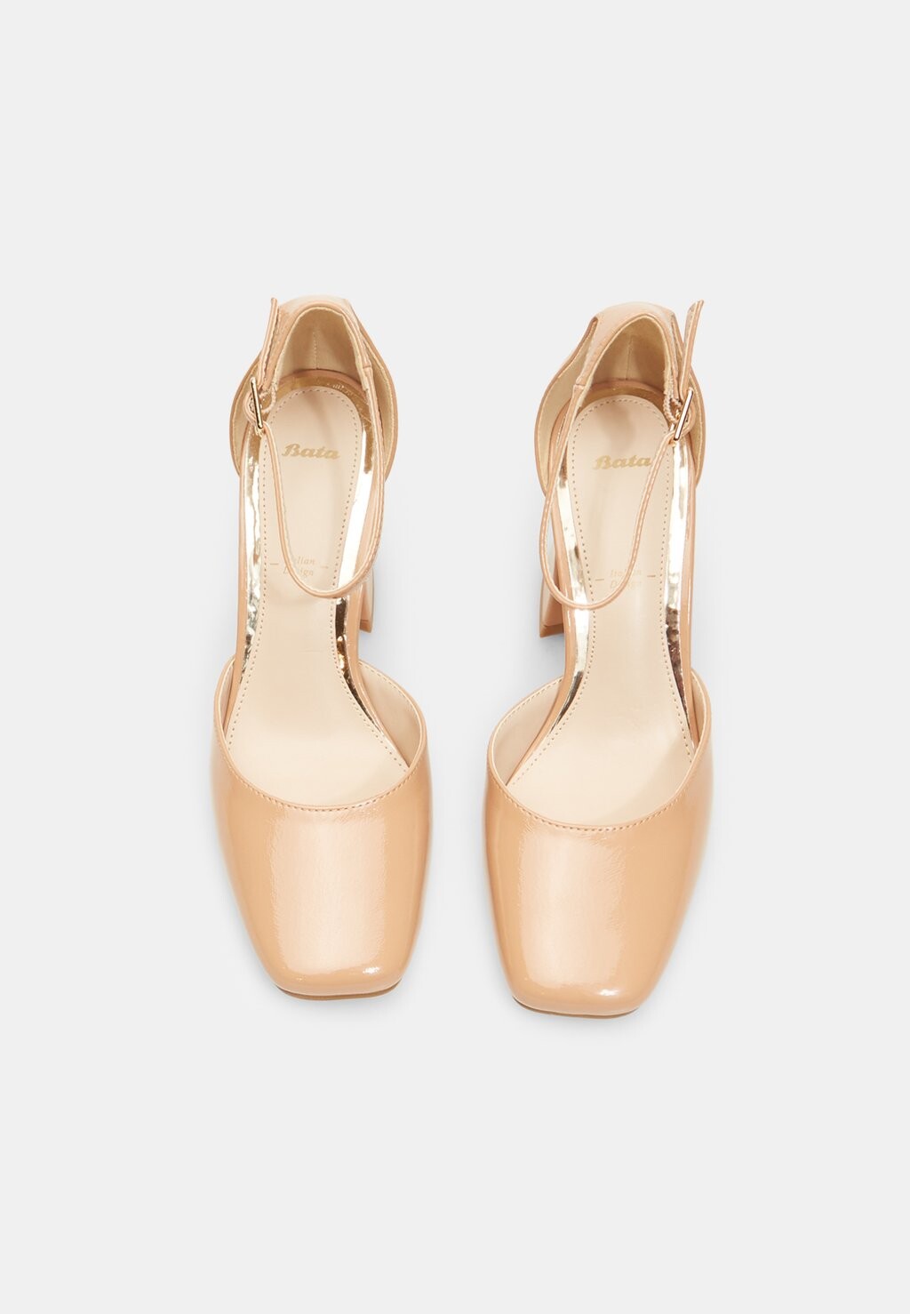 

Туфли на каблуках Bata, бежевый