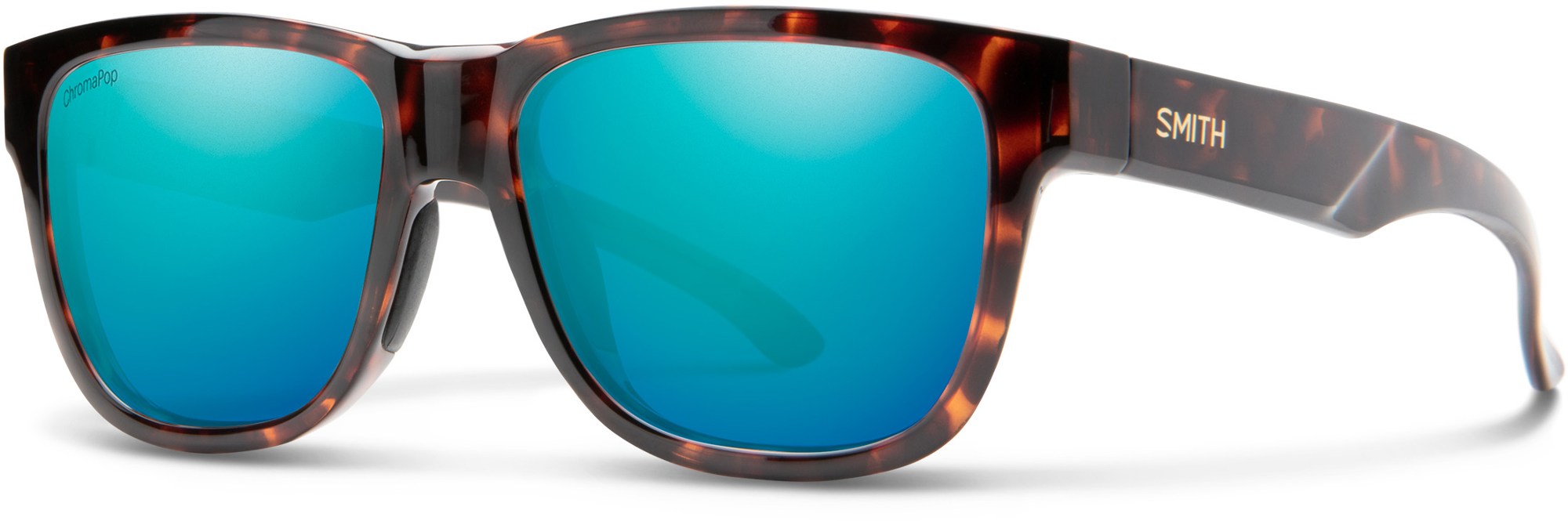 Поляризованные солнцезащитные очки Lowdown Slim 2 ChromaPop — женские Smith, коричневый
