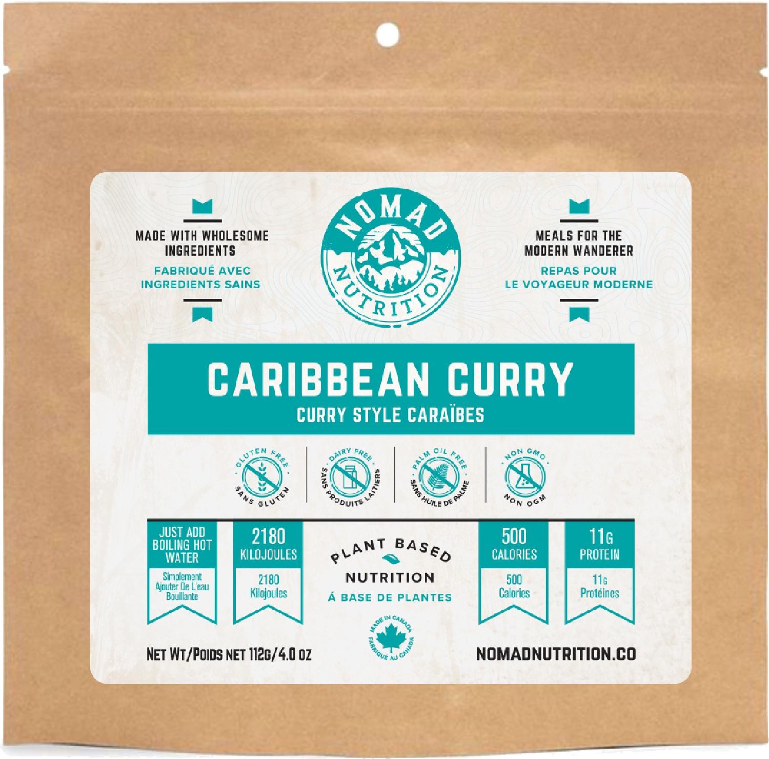 Карибское карри — 1 порция Nomad Nutrition лапша карри рамен – 1 порция trailtopia