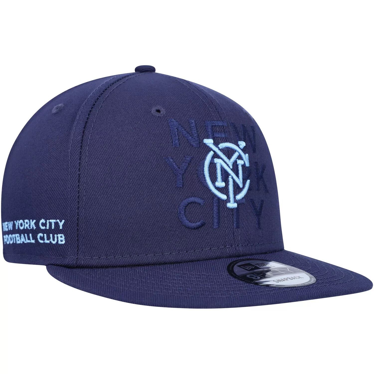 

Мужская кепка New Era Navy New York City FC Kick Off 9FIFTY Snapback