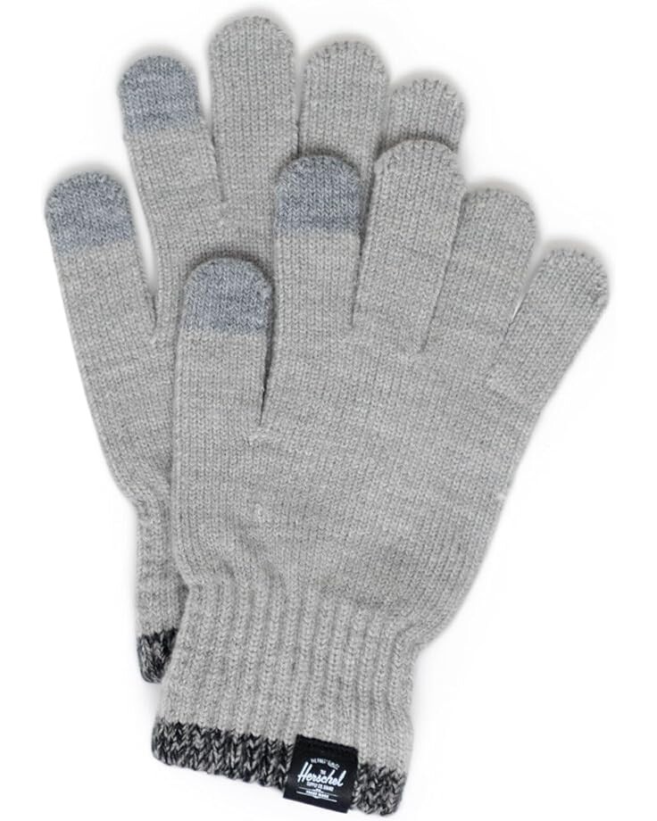 

Перчатки Herschel Supply Co. Classic Stripe Gloves, цвет Heather Light Grey