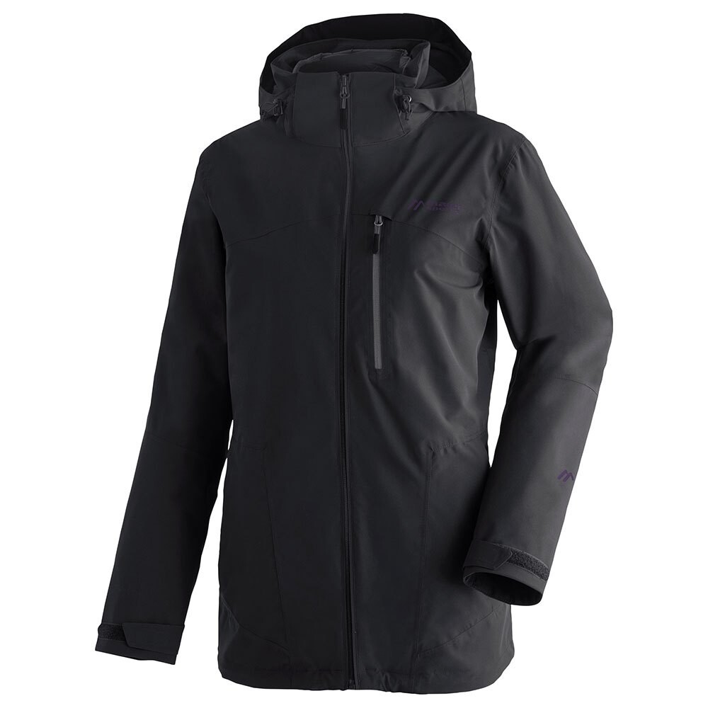 

Куртка Maier Sports Ribut Long W Full Zip Rain, черный