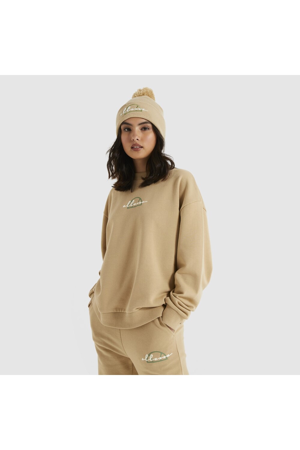 

Толстовка - Коричневый - Классический крой Ellesse, коричневый