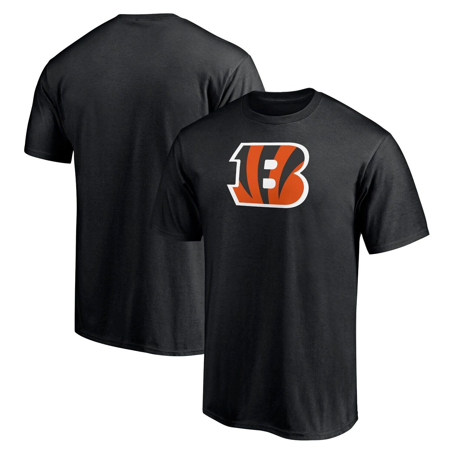 

Мужская черная футболка с логотипом команды Fanatics Cincinnati Bengals Team Primary, Черный