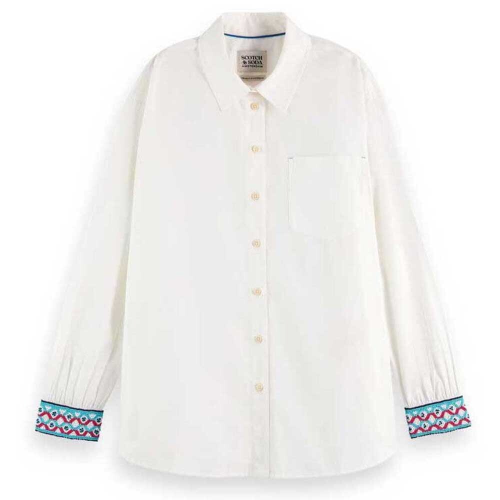 

Рубашка Scotch & Soda 173204 Oversized, белый