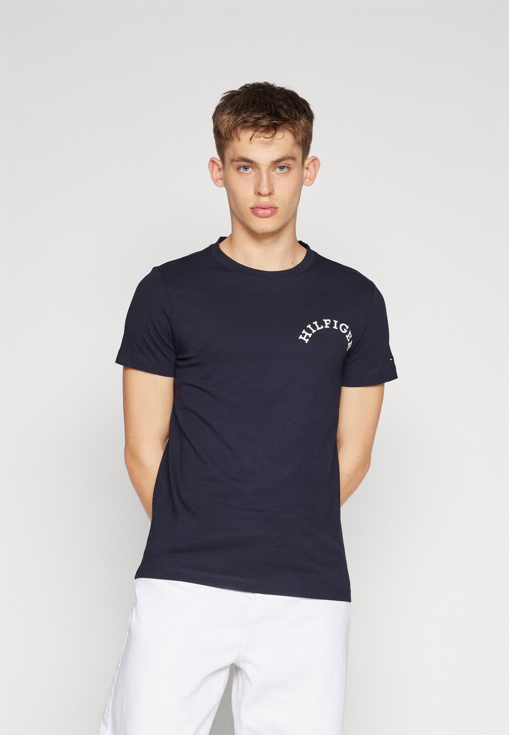 

Футболка с принтом Tommy Hilfiger, темно-синий