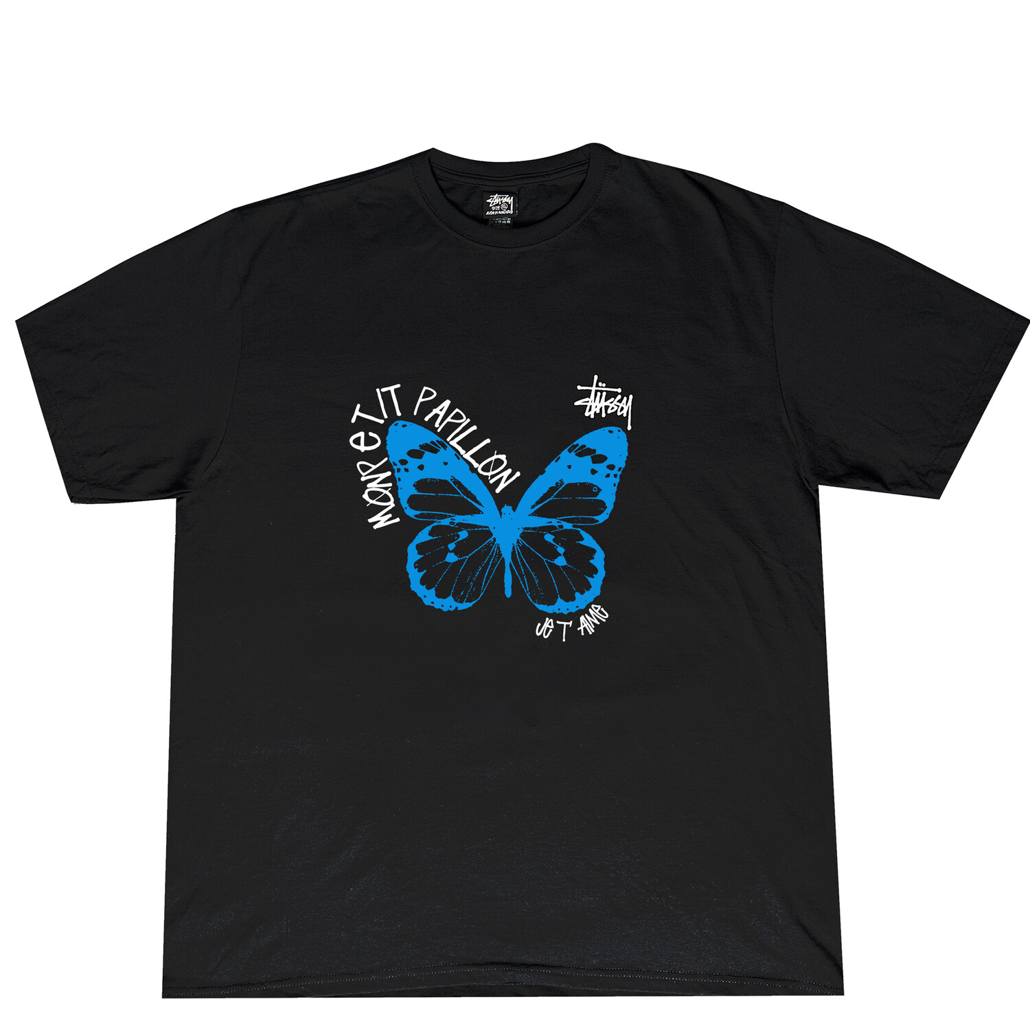 

Футболка унисекс черная Stussy, черный