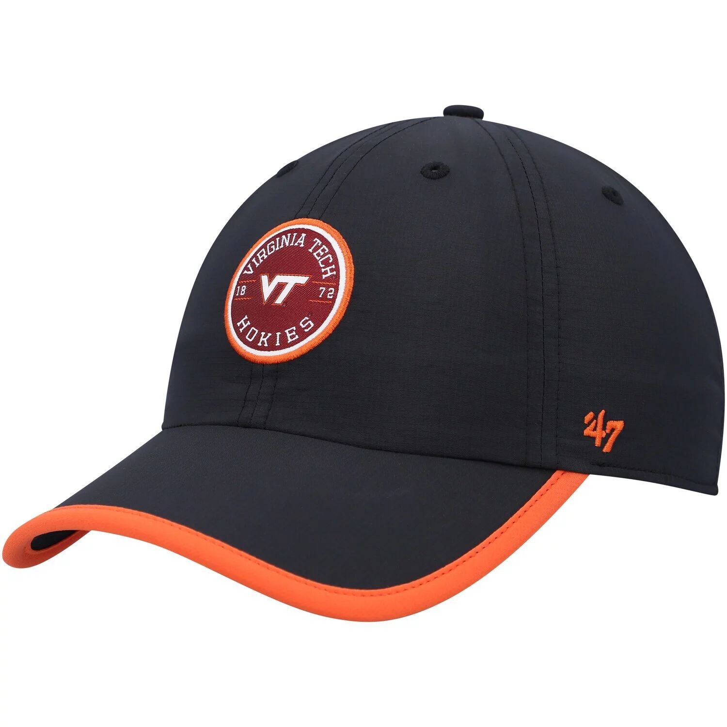 

Мужская регулируемая шляпа '47 Black Virginia Tech Hokies Microburst Clean Up