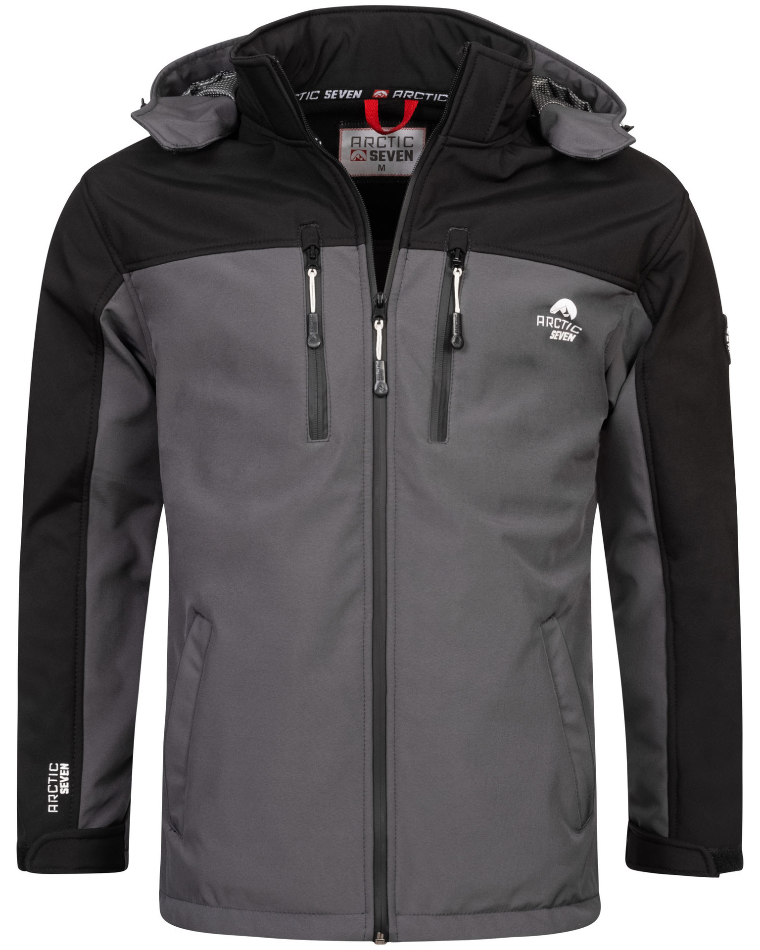 Куртка Arctic Seven Jacke ASRenaldoo, темно-серый флисовая куртка arctic seven as 325 темно серый