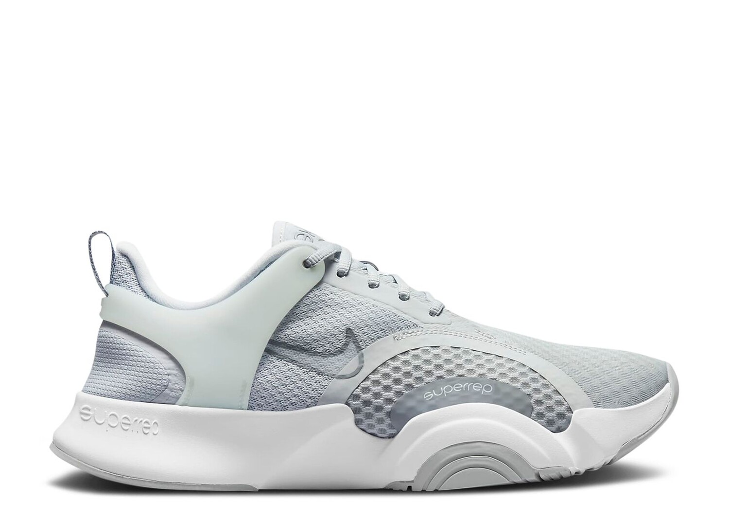 Кроссовки Nike Superrep Go 2 'Pure Platinum', серый кроссовки nike performance superrep go black pure platinum anthracite white