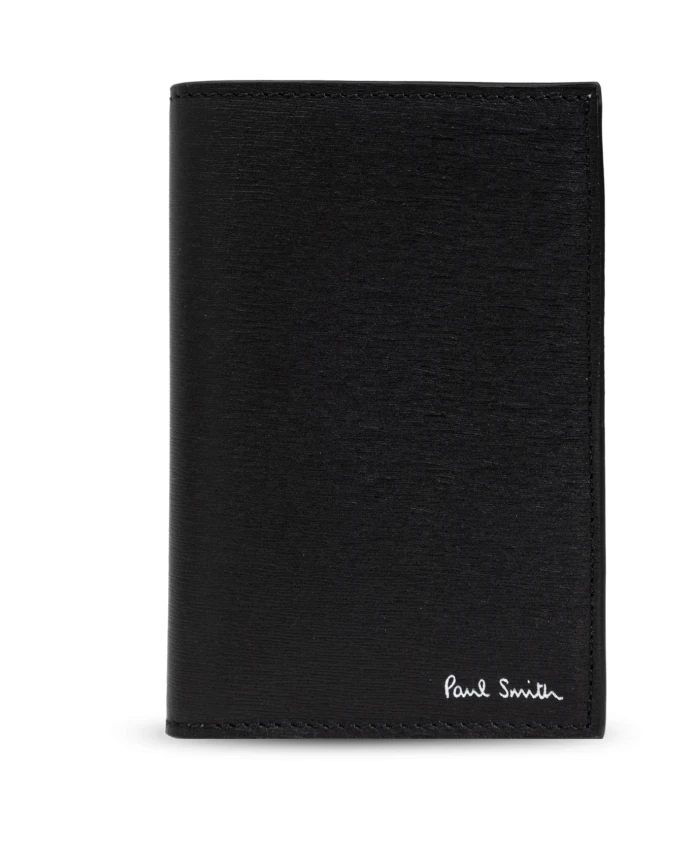 

Складной кошелек с логотипом Paul Smith, черный