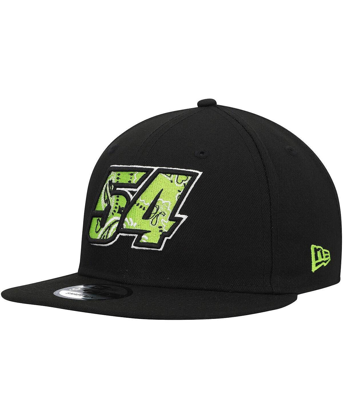 

Мужская черная бейсболка Ty Gibbs 9FIFTY Snapback New Era