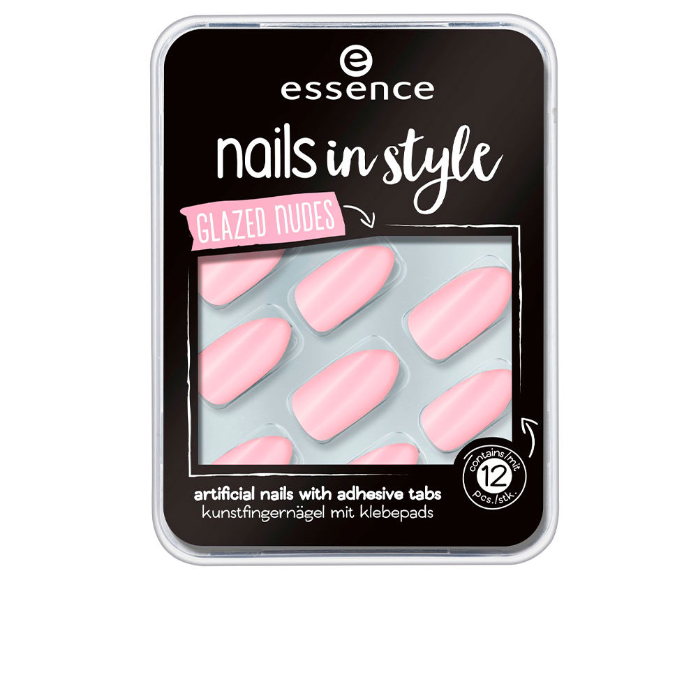 Накладные ногти Nails in style uñas artificiales Essence, 12 шт, 08-get your nudes on