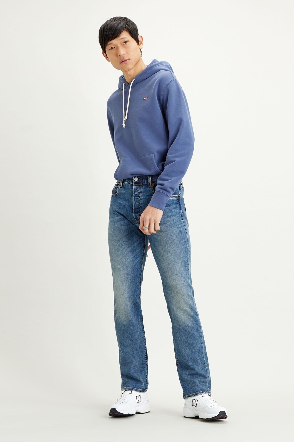 

501 Оригинальные прямые джинсы Levi's, синий