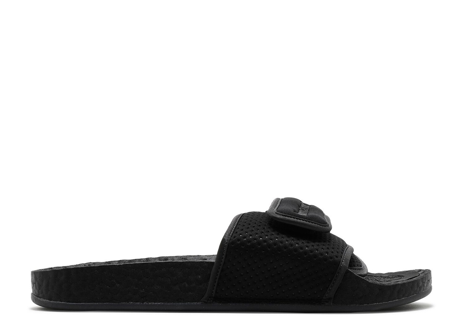 Кроссовки adidas Pharrell X Chancletas Hu Slide 'Black Future', черный