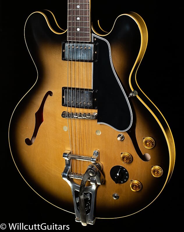 

Электрогитара Gibson Custom Shop 1959 ES-335 BB King "Live at the Regal" Argentine Grey Murphy Lab Aged