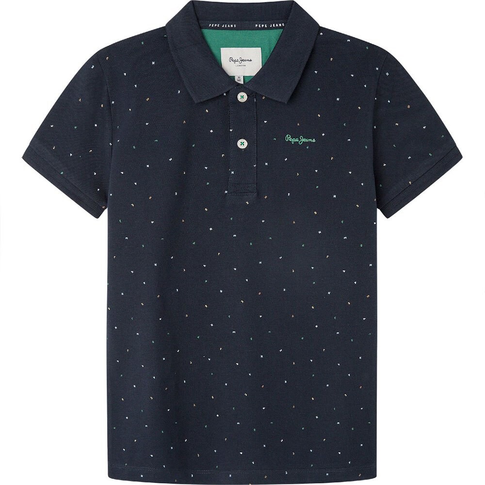 

Поло с коротким рукавом Pepe Jeans Umer, синий