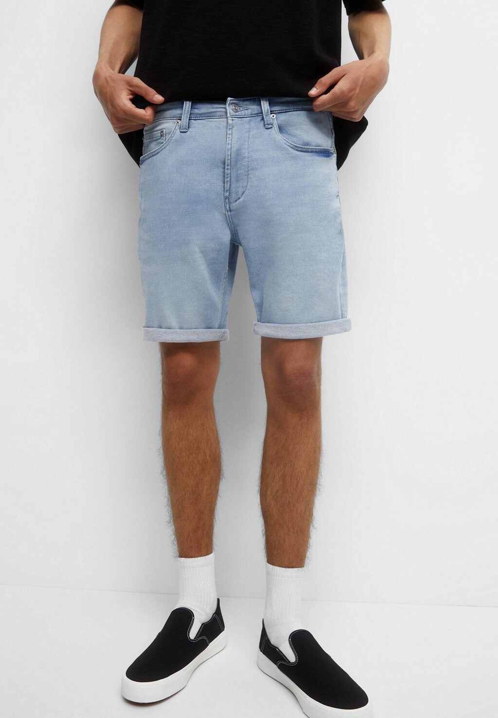 Джинсовые шорты PULL&BEAR