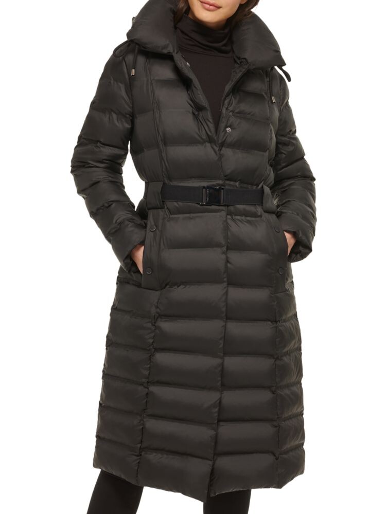 

Пуховик Stadium с поясом Kenneth Cole, черный