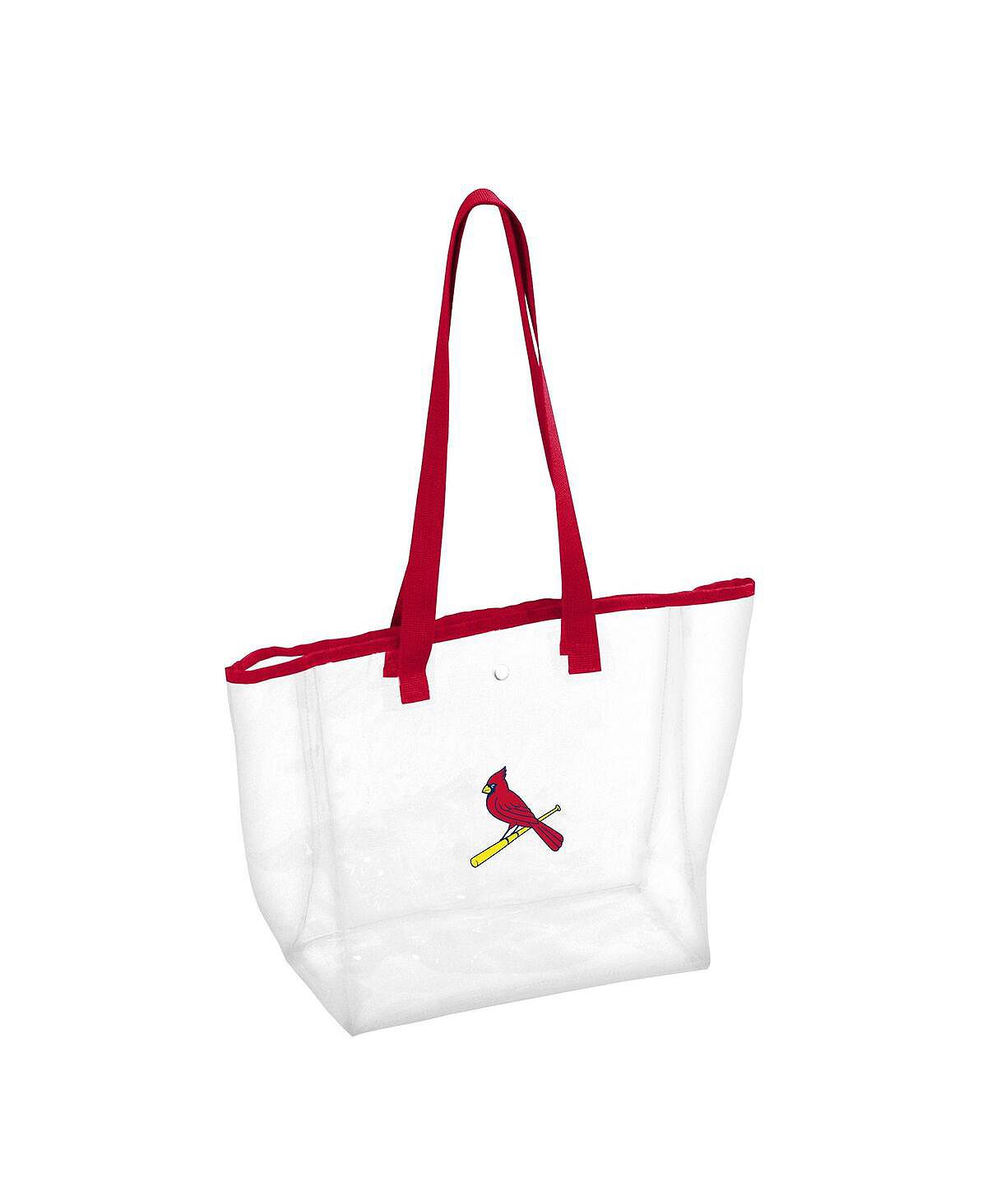Женская прозрачная сумка-тоут St. Louis Cardinals Stadium Logo Brands, красный наклейка decal zenaq logo 800mm red