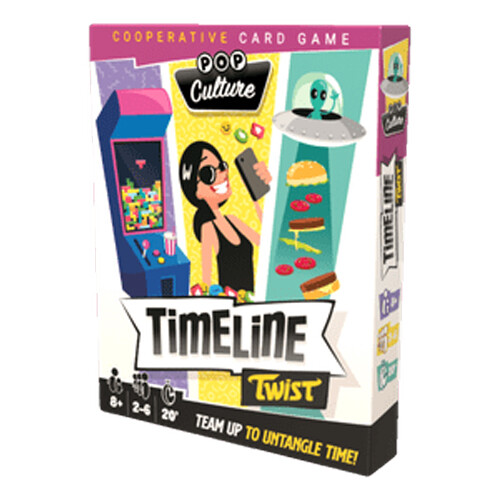 

Настольная игра Timeline Twist: Pop Culture