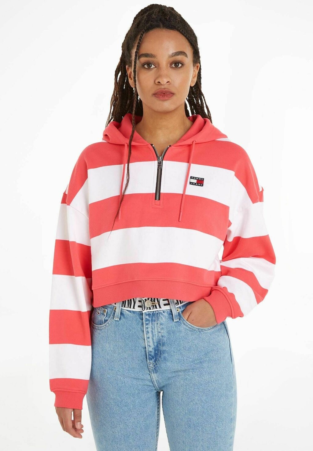 

Толстовка Tommy Jeans, цвет pink