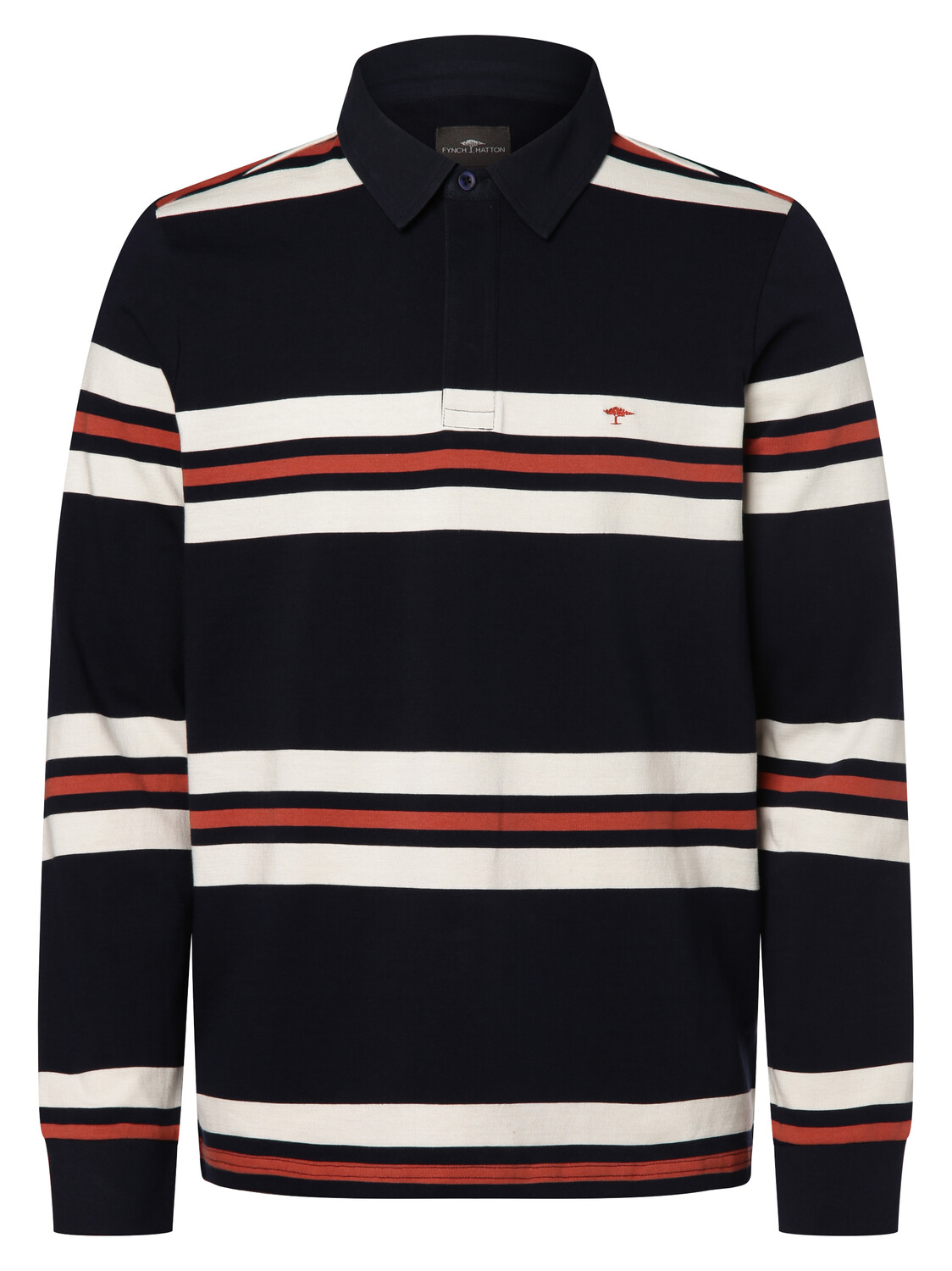 

Толстовка FYNCH HATTON Poloshirt, цвет marine weiß