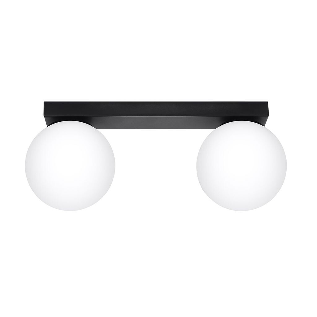

Потолочный светильник YOLI 2 черный 2xG9 12Вт сталь/стекло 14,5x12x34,5см Sollux Lighting
