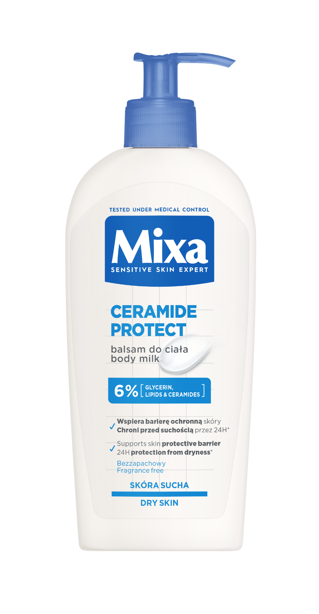 Защитный бальзам для тела Mixa Ceramide Protect, 400 мл