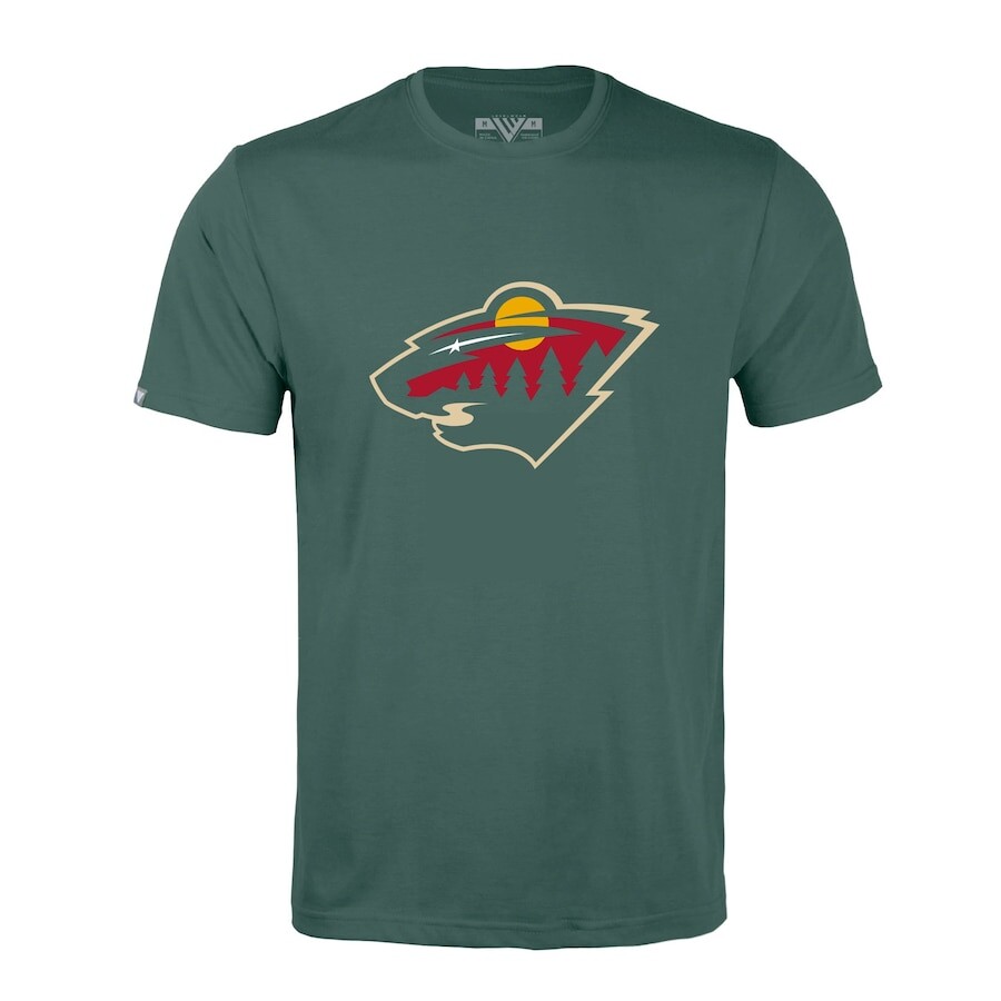 

Футболка с коротким рукавом Levelwear Minnesota Wild, зеленый