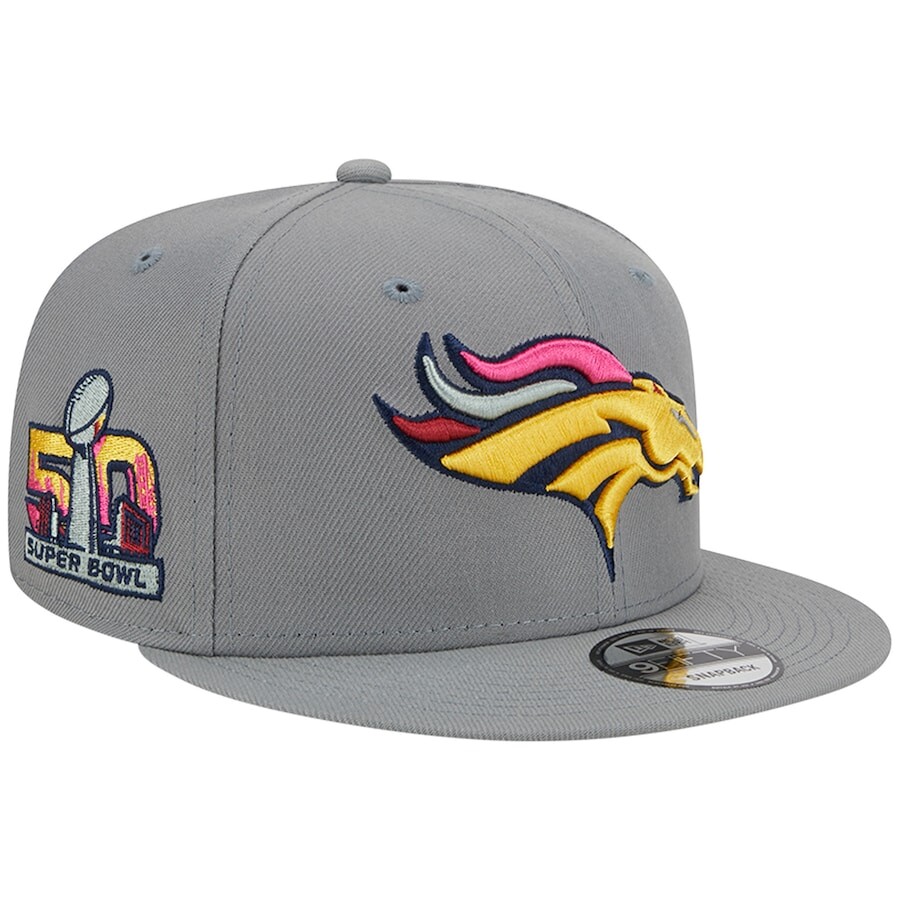 

Бейсболка New Era Denver Broncos, серый