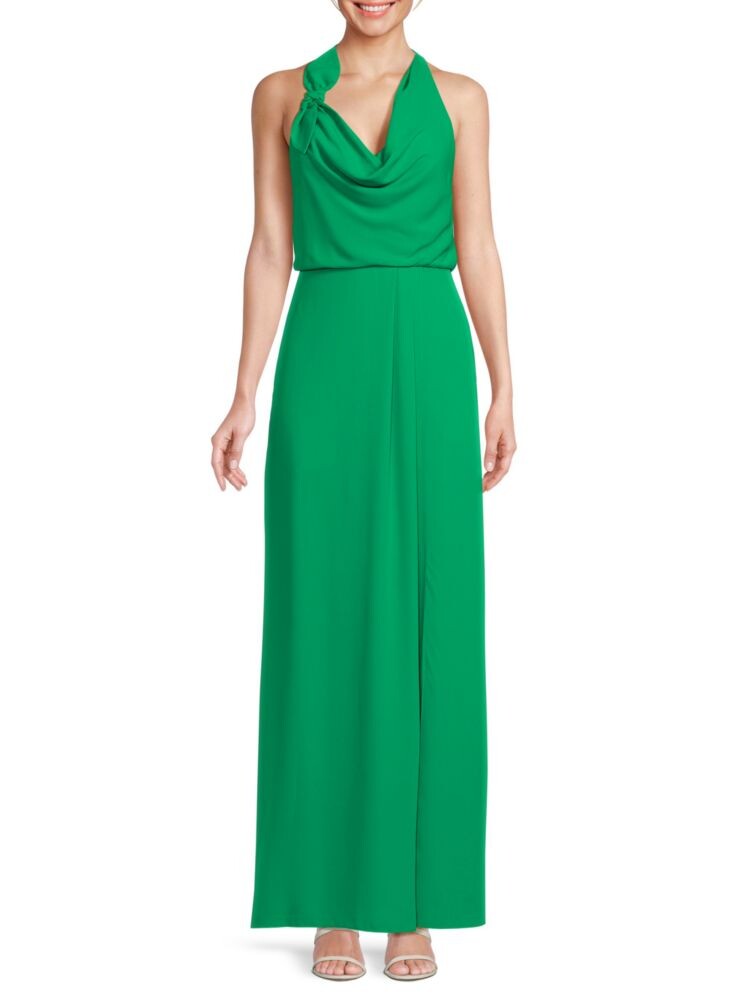 

Платье с воротником-хомутом и бретельками Bcbgmaxazria, цвет Jelly Bean