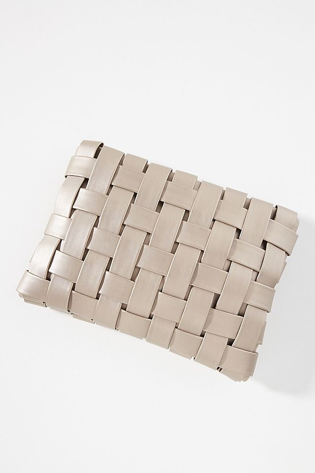 

Клатч плетеный Lindy Anthropologie, золотой