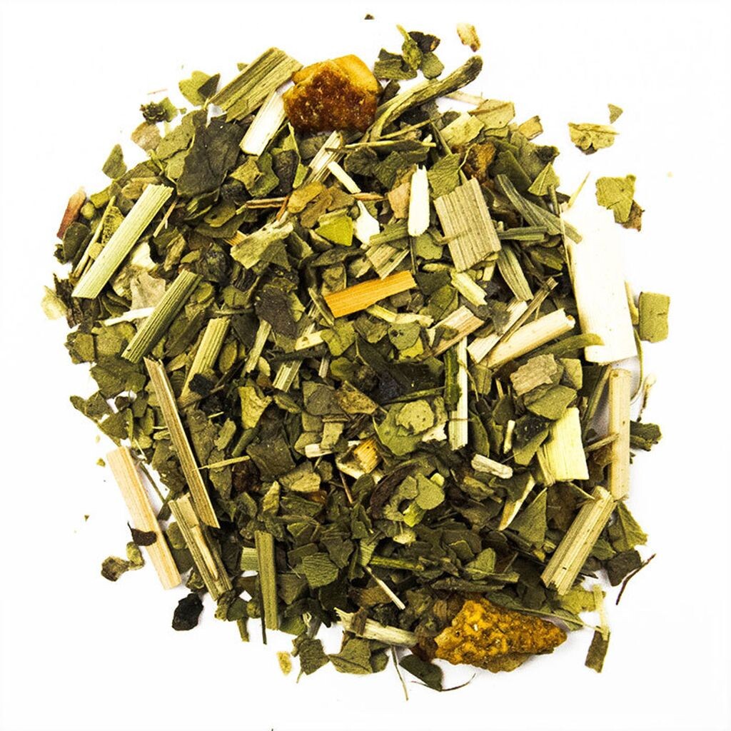 

Schrader Green Mate Чай с лимоном, конечно.
