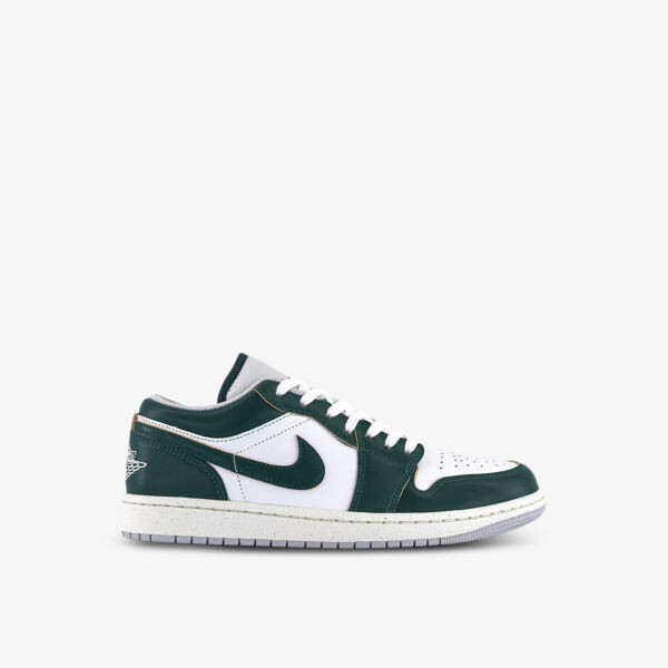 

Кроссовки Air Jordan 1 кожаные низкие Jordan, белый