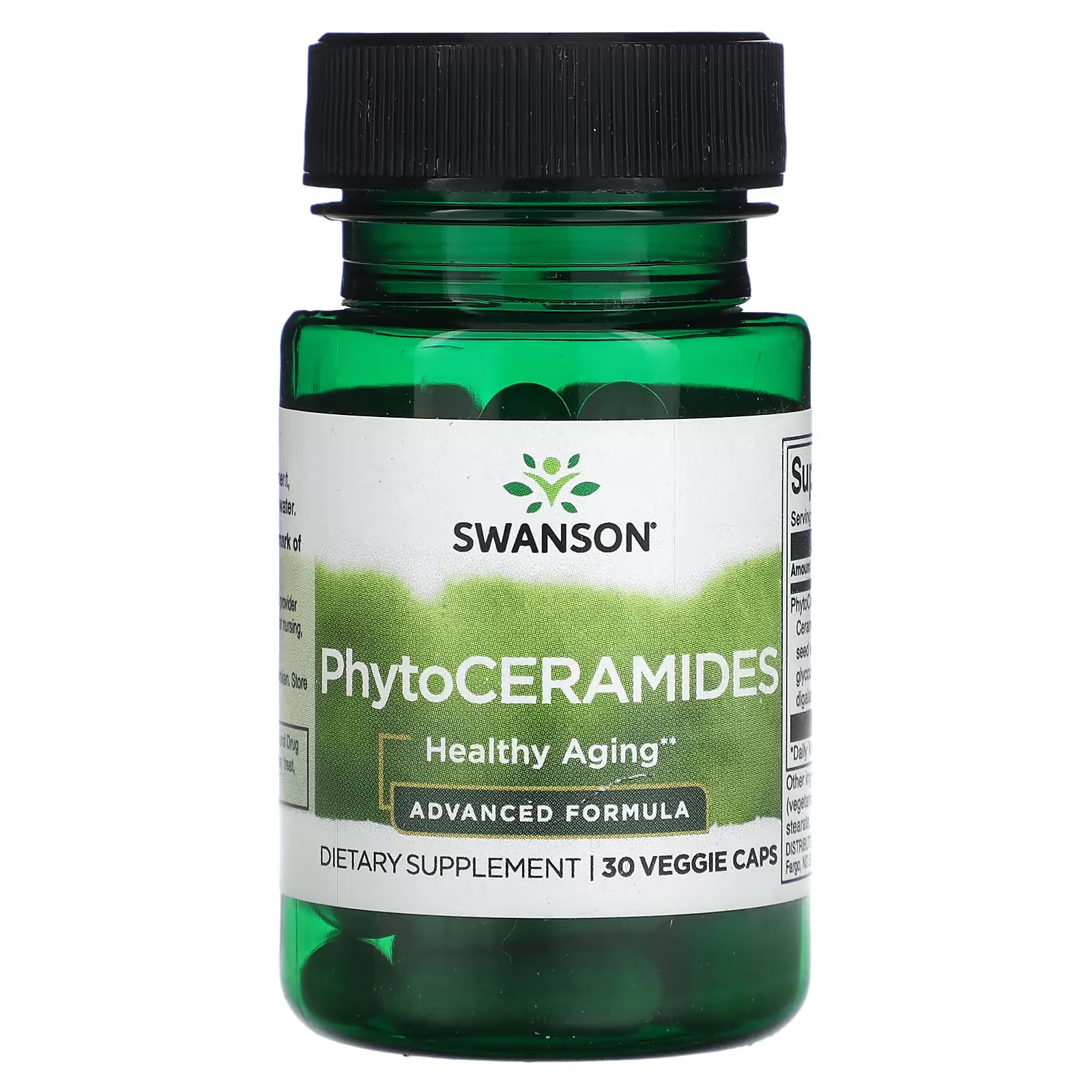Пищевая добавка Swanson PhytoCeramines Advanced Formula, 30 растительных капсул пищевая добавка swanson immunobiotic immuno lp20 30 растительных капсул