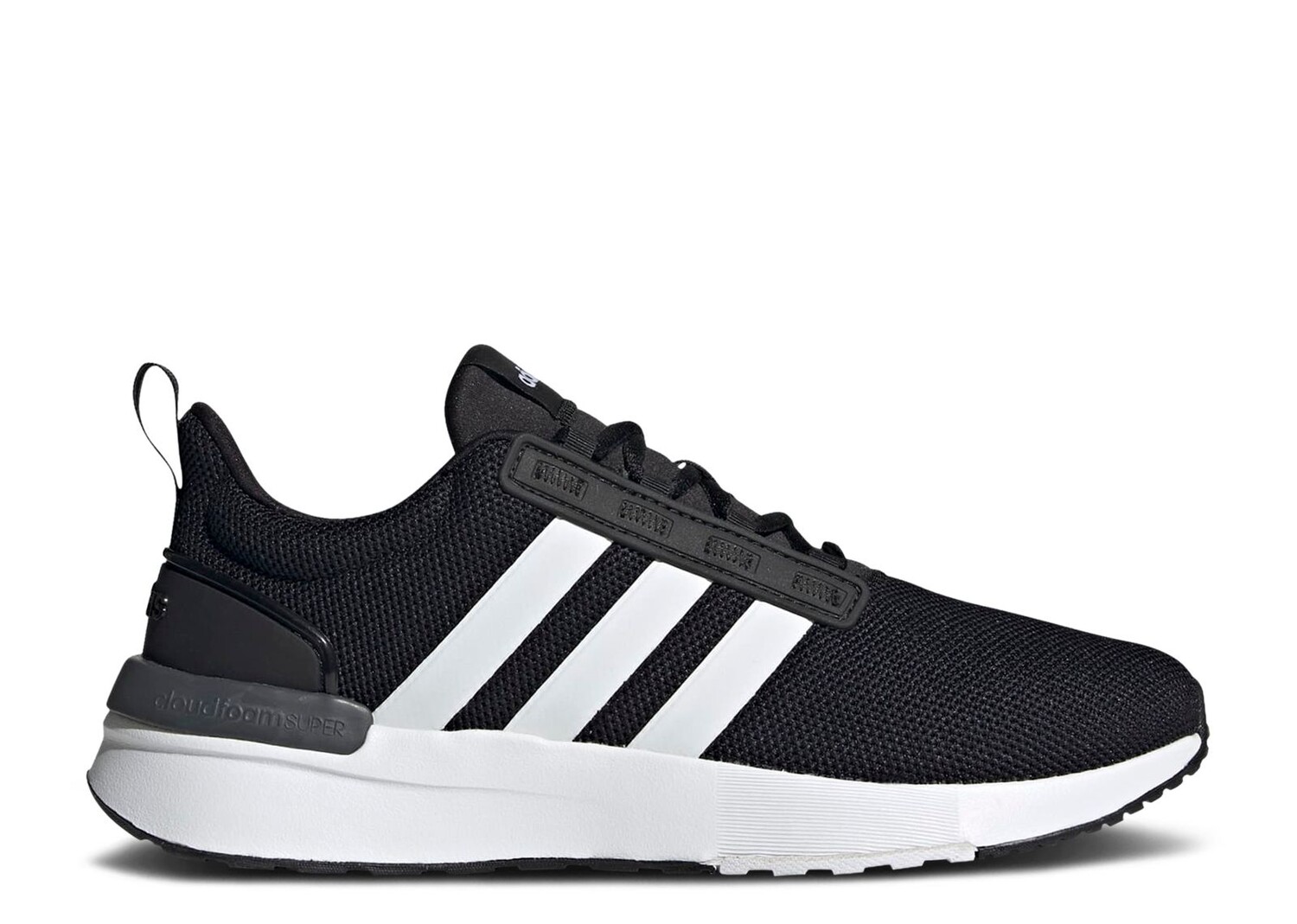 

Кроссовки adidas Racer Tr21 Wide 'Black White', черный, Черный;серый