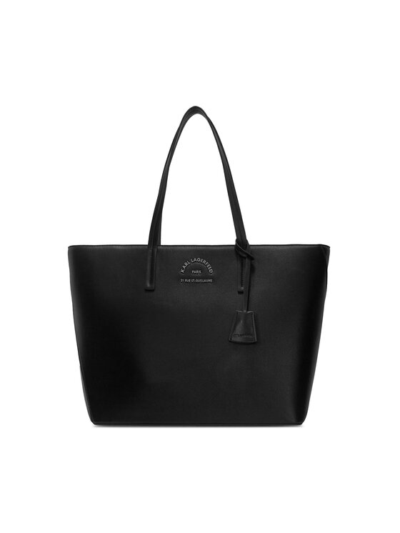 Кошелек Karl Lagerfeld, черный сумка для гольфа pgm для клюшек отверстие 17 х 23 см нейлон 124 х 34 х 37 см