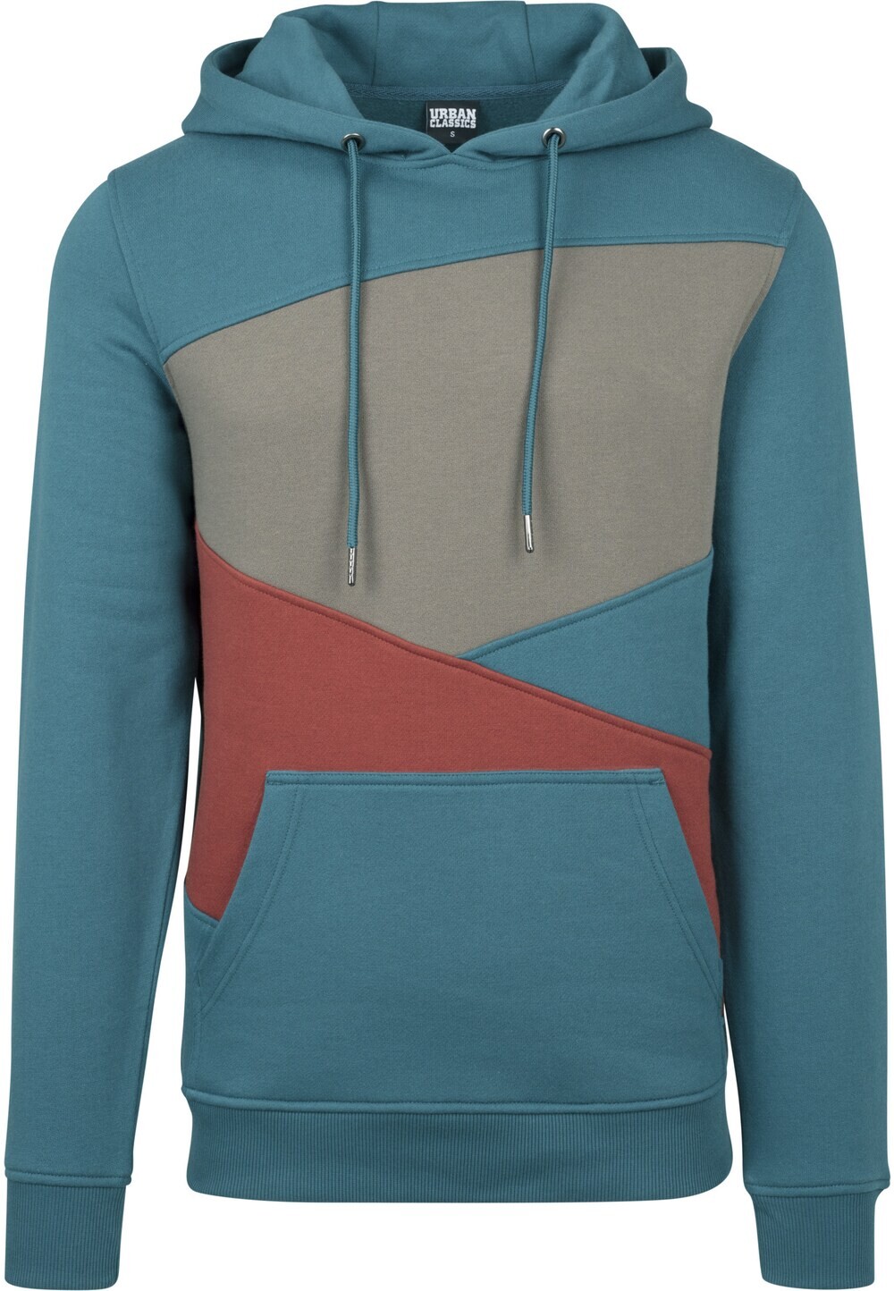 

Толстовка Urban Classics Zig Zag, синий
