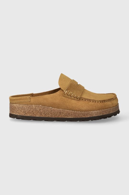 

Замшевые тапочки Неаполь Birkenstock, коричневый