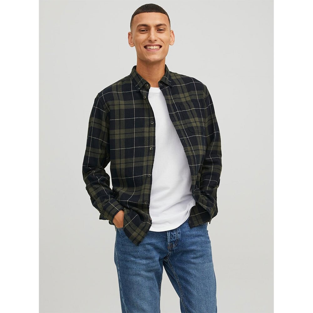 

Рубашка Jack & Jones Willy Check, зеленый