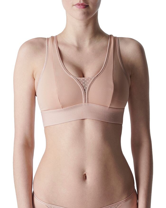 

Спортивное бра Harmony Low Impact с кружевной отделкой Simone Perele