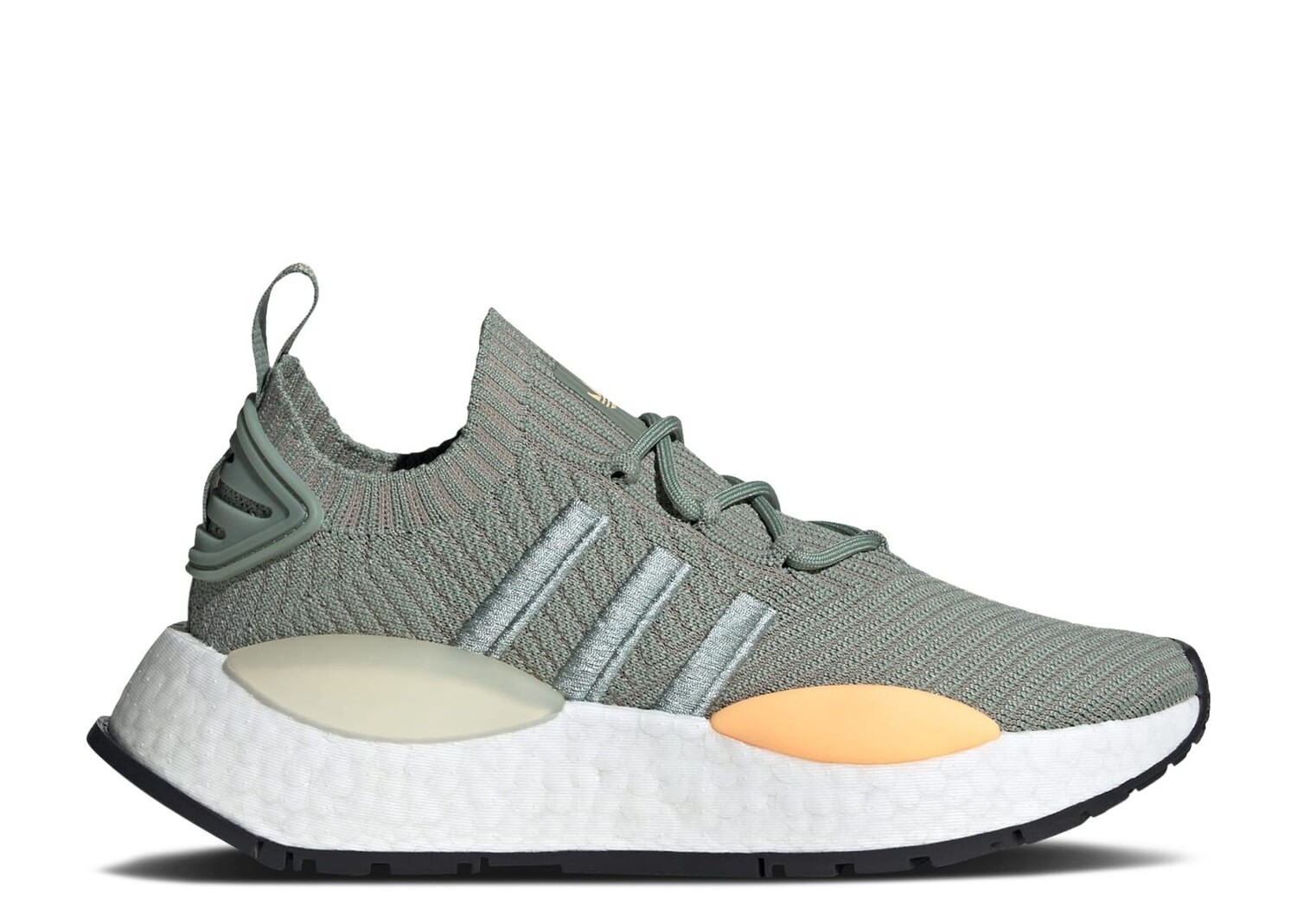 

Кроссовки adidas Wmns Nmd_W1 'Silver Green Acid Orange', зеленый