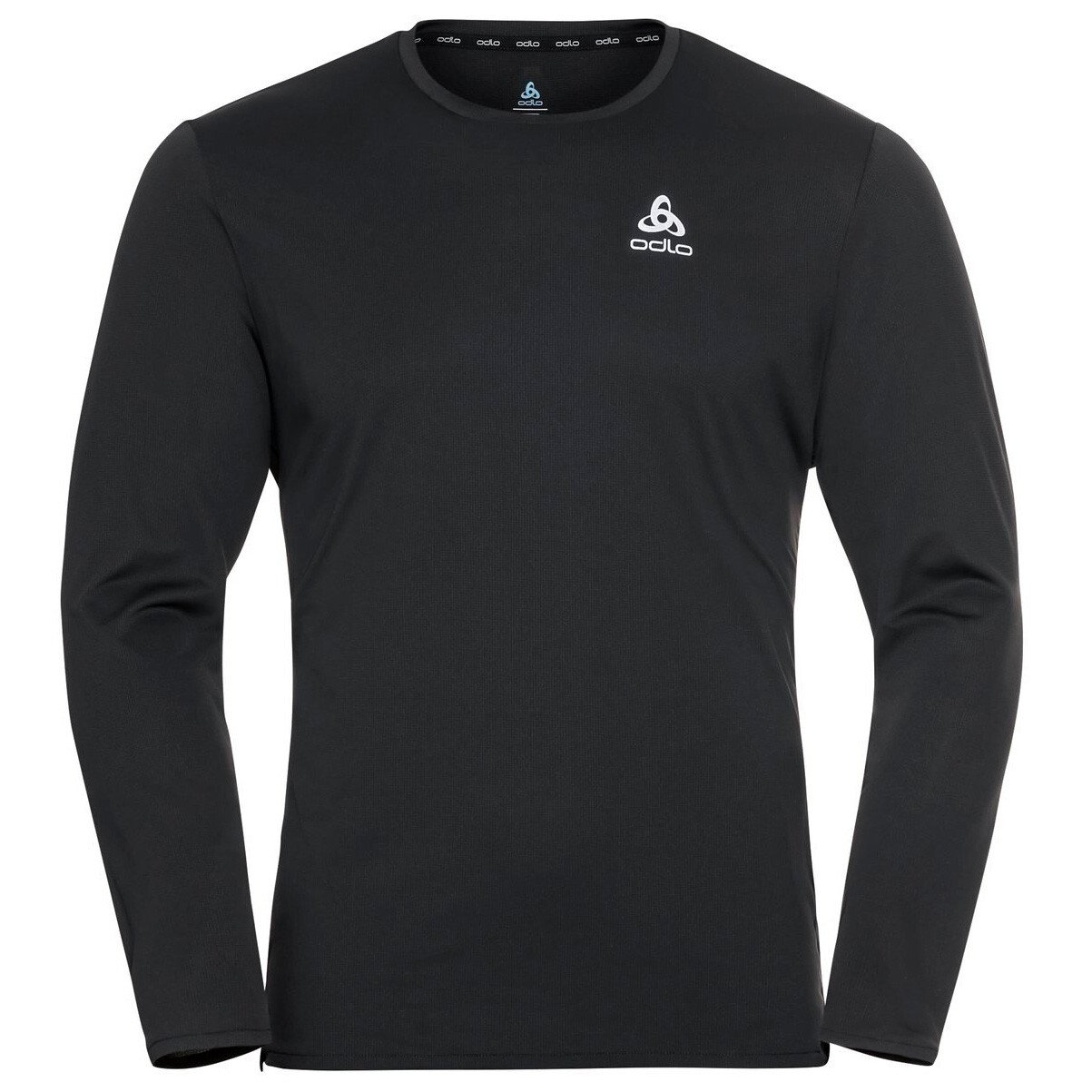 

Беговая рубашка Odlo Zeroweight Chill Tec Crew Neck L/S, черный